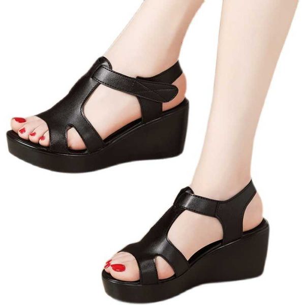 summer all-match breathable platform shoes woman non-slip slope heel sandals shoes for ladies fashion retro pumps woman 210611, Black
summer all-match breathable platform shoes woman non-slip slope heel sandals shoes for ladies fashion retro pumps woman 210611, Black