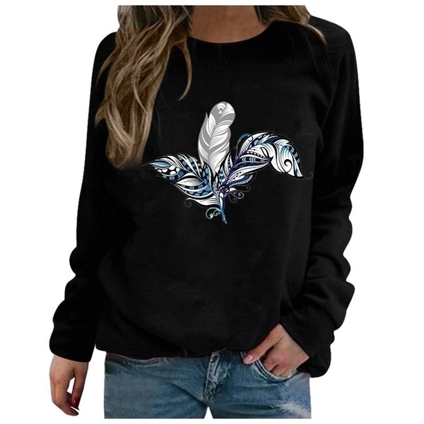 women's 2021 autumn and winter plush thickened sweater women's korean loose long sleeve printed hoodie large, Black
women's 2021 autumn and winter plush thickened sweater women's korean loose long sleeve printed hoodie large, Black