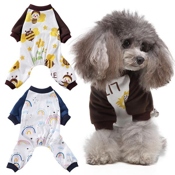 dog apparel pajamas pet clothes for small large dogs cat sleepingwear rainbow printed jumpsuit casual clothing coat
dog apparel pajamas pet clothes for small large dogs cat sleepingwear rainbow printed jumpsuit casual clothing coat
