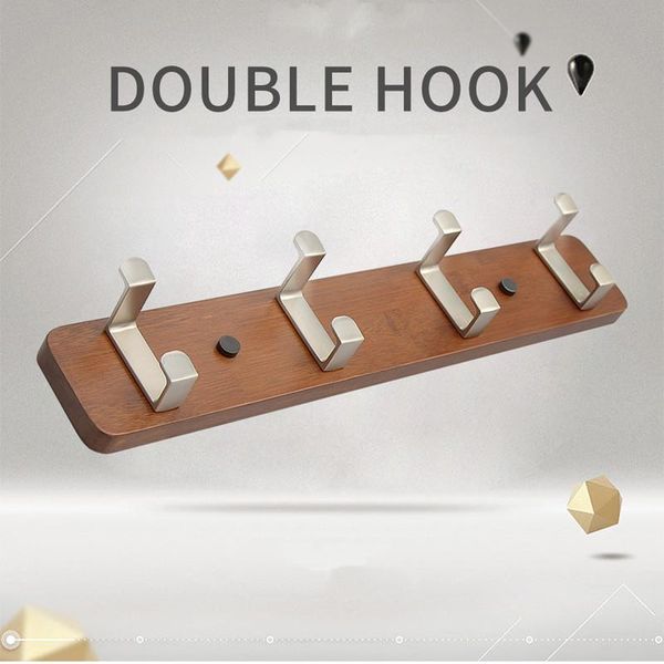 hooks & rails bamboo production alloy wall storage coat rack bedroom clothes hanger simple key holder hook
hooks & rails bamboo production alloy wall storage coat rack bedroom clothes hanger simple key holder hook