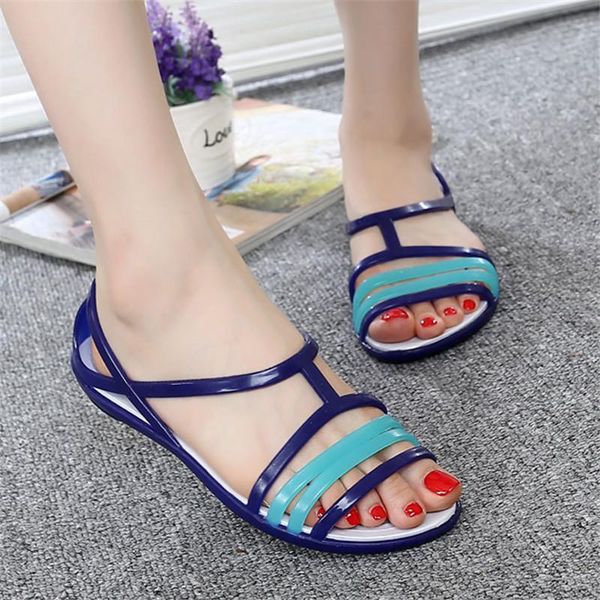 women jelly shoes rianbow summer sandals female wedges slippers casual ladies slip on candy color peep toe beach, Black
women jelly shoes rianbow summer sandals female wedges slippers casual ladies slip on candy color peep toe beach, Black