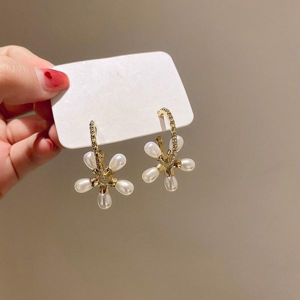 dangle & chandelier 2021 fashion korean contracted fine pearl flowers drop earrings geometric sweet elegant temperament women, Silver
dangle & chandelier 2021 fashion korean contracted fine pearl flowers drop earrings geometric sweet elegant temperament women, Silver