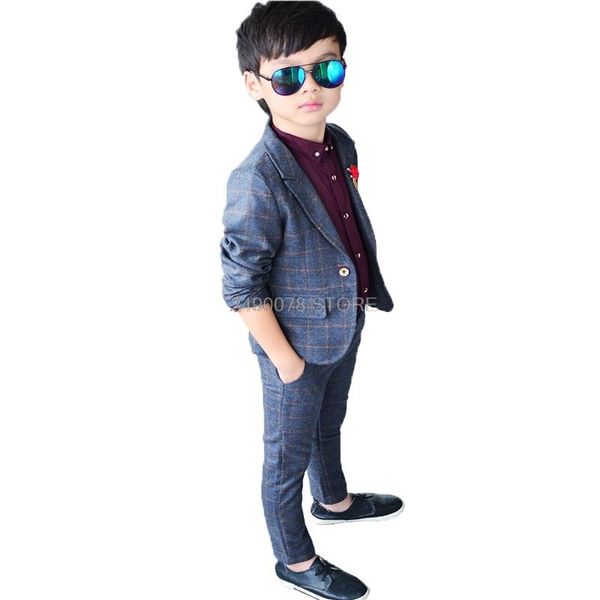 clothing sets 2021 boys blazer jacket +pants 2pcs suit school kids beautiful slim child wedding birthday party wear set 2-10 year, White
clothing sets 2021 boys blazer jacket +pants 2pcs suit school kids beautiful slim child wedding birthday party wear set 2-10 year, White