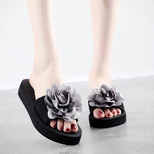 slippers sagace shoes woman summer fashion bohemia flower home outdoor wedges thick platform beach sandals 2021jan16, Black
slippers sagace shoes woman summer fashion bohemia flower home outdoor wedges thick platform beach sandals 2021jan16, Black