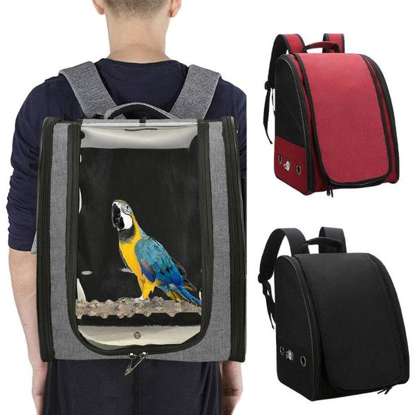 pet parrot backpack carrying cage cat dog outdoor travel breathable carrier bird canary waterproof transport bag birds supplies cages
pet parrot backpack carrying cage cat dog outdoor travel breathable carrier bird canary waterproof transport bag birds supplies cages