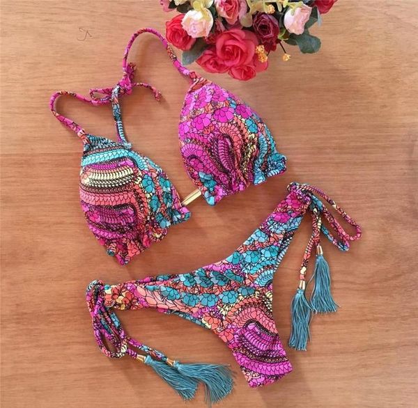 women's swimwear bikini swimsuit 2021 female bikinis set push up swimming bathing suit bohemian women swumsuit 2 piece sets, White;black
women's swimwear bikini swimsuit 2021 female bikinis set push up swimming bathing suit bohemian women swumsuit 2 piece sets, White;black