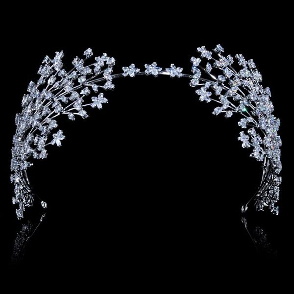 hair clips & barrettes designer elegant bridal full crystal wedding tiaras cubic zirconia inlayed headdress fairy jewelry, Golden;silver
hair clips & barrettes designer elegant bridal full crystal wedding tiaras cubic zirconia inlayed headdress fairy jewelry, Golden;silver