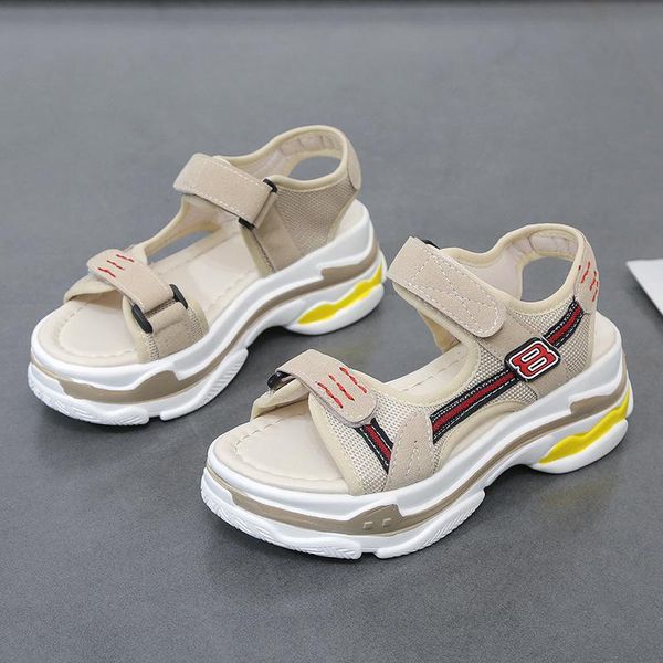 woman sandals platform women summer sport wedges women's hook loops high heels ladies casual slides female fashion beach shoes, Black
woman sandals platform women summer sport wedges women's hook loops high heels ladies casual slides female fashion beach shoes, Black