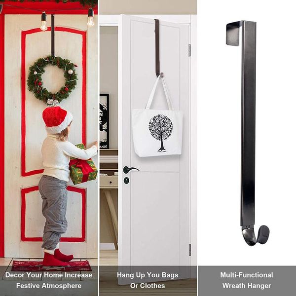 hangers & racks wreath hanger adjustable length for front door heavy duty hook holder christmas decorations qp2
hangers & racks wreath hanger adjustable length for front door heavy duty hook holder christmas decorations qp2