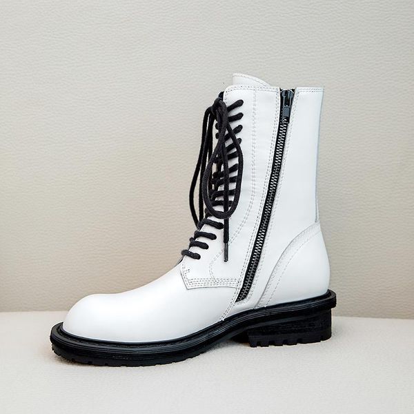 boots wetkiss motorcycle women cow leather ankle boot lace up thick heels shoes female round toe army ladies winter 1 0x9q, Black
boots wetkiss motorcycle women cow leather ankle boot lace up thick heels shoes female round toe army ladies winter 1 0x9q, Black