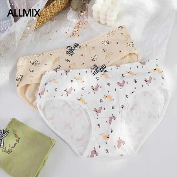 women's panties allmix cotton underwear seamless print briefs low waist comfortable female underpants breathable lingerie, Black;pink
women's panties allmix cotton underwear seamless print briefs low waist comfortable female underpants breathable lingerie, Black;pink
