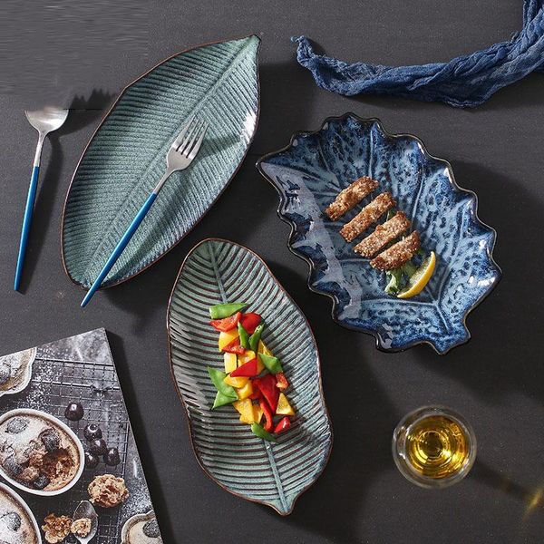 dishes & plates japanese fish dish creative leaf home kiln ceramic plate tableware web celebrity big of sushi ins the wind
dishes & plates japanese fish dish creative leaf home kiln ceramic plate tableware web celebrity big of sushi ins the wind