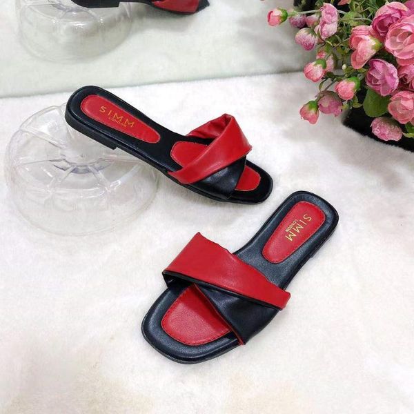 sandals pu color-blocking summer flat slippers women outdoor open-toed casual chaussure femme dames schoenen, Black
sandals pu color-blocking summer flat slippers women outdoor open-toed casual chaussure femme dames schoenen, Black