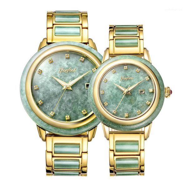wristwatches couple watch jade mechanical bottom hollowed out design with calendar display fashion automatic watches waterproof, Slivery;brown
wristwatches couple watch jade mechanical bottom hollowed out design with calendar display fashion automatic watches waterproof, Slivery;brown