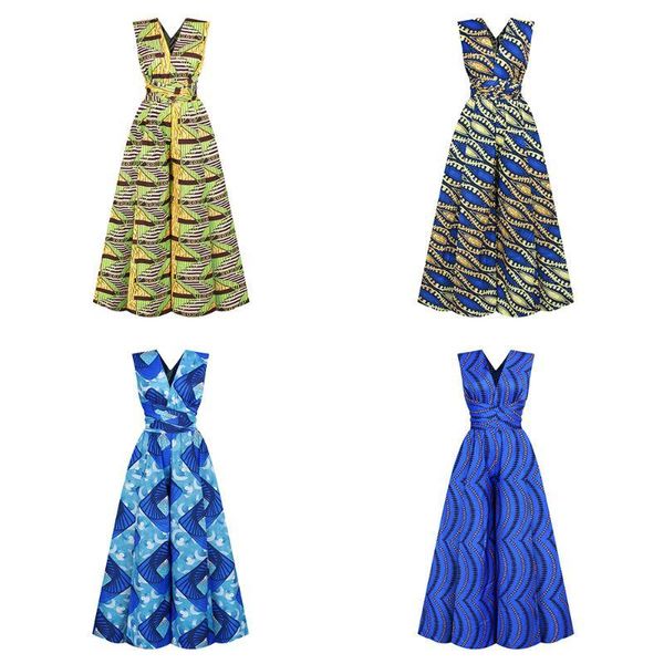 women's jumpsuits & rompers african style autumn clothing product digital printing multi-wear wide-leg jumpsuit with straps kimz, Black;white
women's jumpsuits & rompers african style autumn clothing product digital printing multi-wear wide-leg jumpsuit with straps kimz, Black;white