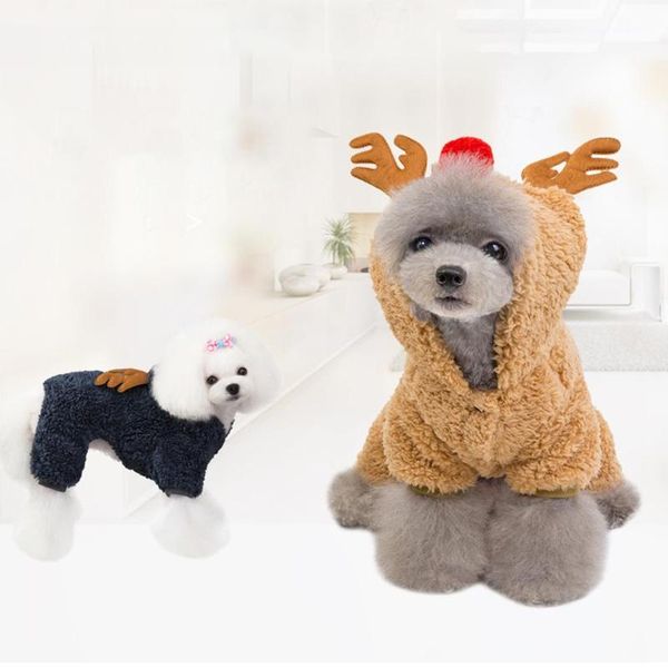 dog apparel pet clothes medium small winter comfortable casual warm button hooded christmas deer clothing
dog apparel pet clothes medium small winter comfortable casual warm button hooded christmas deer clothing