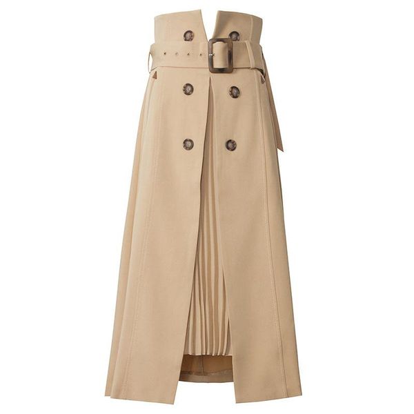 skirts khaki korean fashion 2021 autumn winter high waist belt pleated layered suit fabric women skirt, Black
skirts khaki korean fashion 2021 autumn winter high waist belt pleated layered suit fabric women skirt, Black