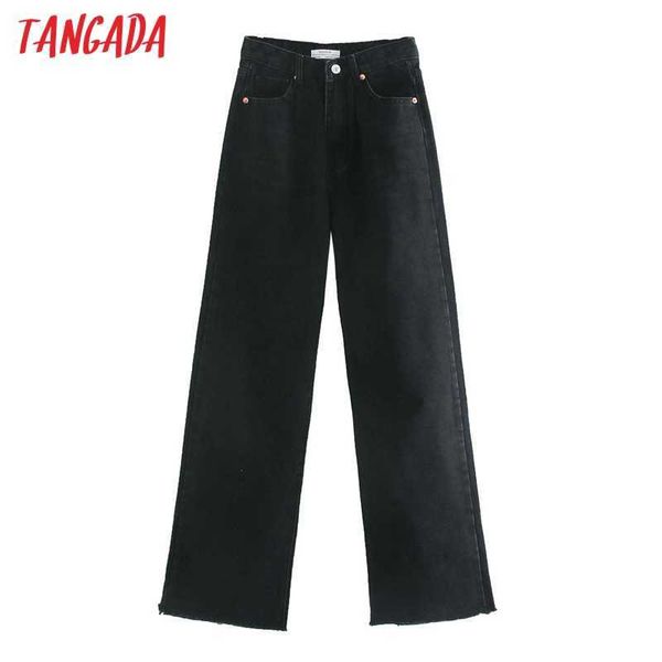 tangada fashion women high waist black long jeans pants trousers pockets buttons female denim pants 4m63 210609, Blue
tangada fashion women high waist black long jeans pants trousers pockets buttons female denim pants 4m63 210609, Blue