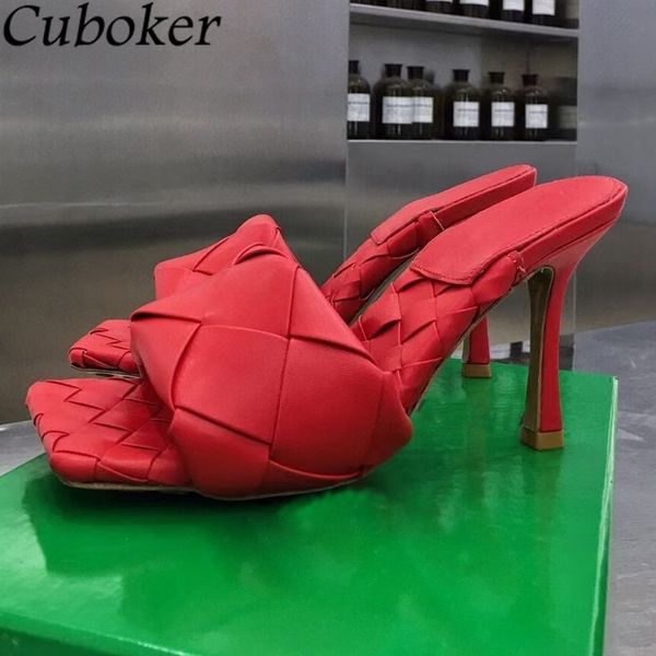 75% off factory outlet sale runway slippers cross woven square toe brand designer thin high heels 2021 summer party dress shoes for women mu, Black
75% off factory outlet sale runway slippers cross woven square toe brand designer thin high heels 2021 summer party dress shoes for women mu, Black