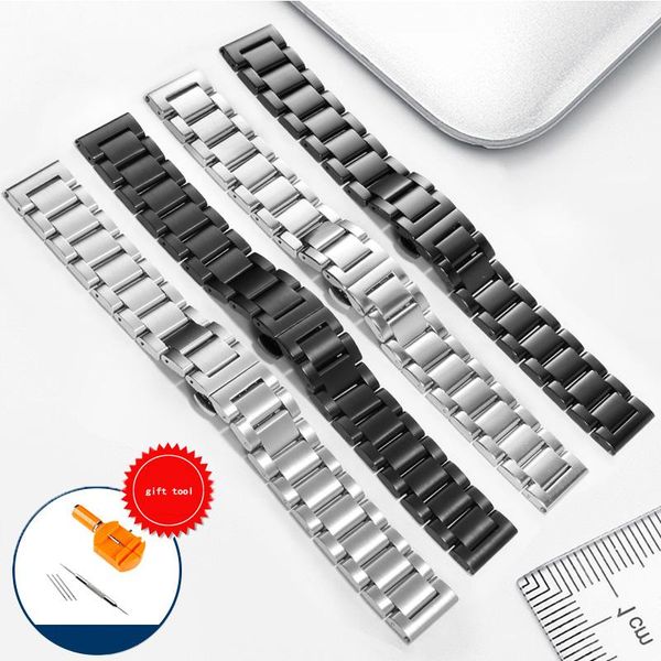 watch bands matte glossy stainless steel strap for men's chain black silver 18 20 21 22 23 24mm give tool, Black;brown
watch bands matte glossy stainless steel strap for men's chain black silver 18 20 21 22 23 24mm give tool, Black;brown