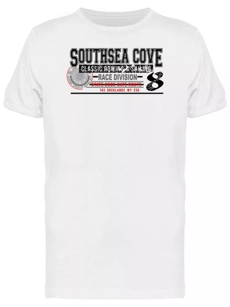 southsea cove lettering men's tee -image by shutterstock, White;black
southsea cove lettering men's tee -image by shutterstock, White;black