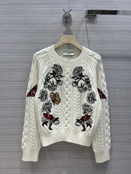 milan runway sweaters 2021 autumn winter long sleeves o neck women's sweater high end jacquard pullovers designer sweater 0909-15, White;black
milan runway sweaters 2021 autumn winter long sleeves o neck women's sweater high end jacquard pullovers designer sweater 0909-15, White;black