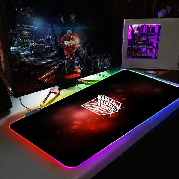 mouse pads & wrist rests attack on titan mousepad large computer mat led gaming pad night rgb usb wired lighting for csgo dota
mouse pads & wrist rests attack on titan mousepad large computer mat led gaming pad night rgb usb wired lighting for csgo dota