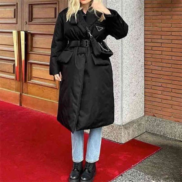 classic design women midi down jacket designer hoodie coat 98% goose down belt waist high-end winter hooded bread jacket logo pd brand long, Black
classic design women midi down jacket designer hoodie coat 98% goose down belt waist high-end winter hooded bread jacket logo pd brand long, Black