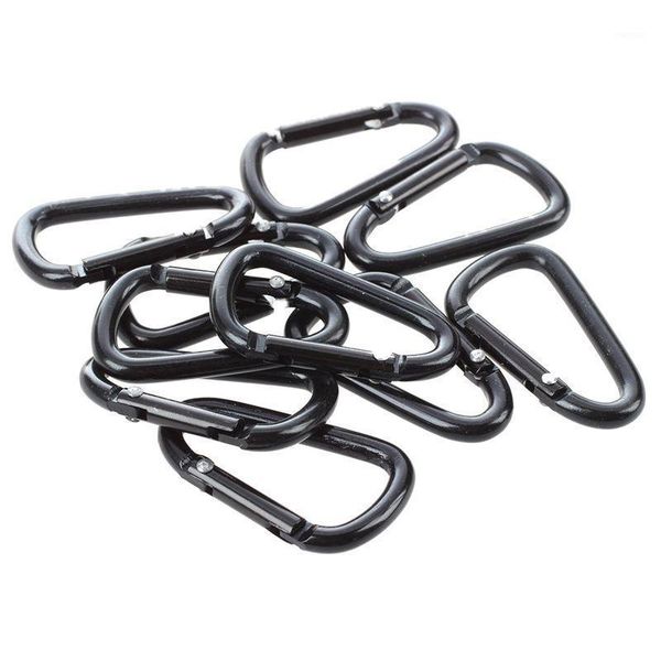 cords, slings and webbing - 10 pcs black d shaped aluminum alloy carabiner hook keychain1
cords, slings and webbing - 10 pcs black d shaped aluminum alloy carabiner hook keychain1