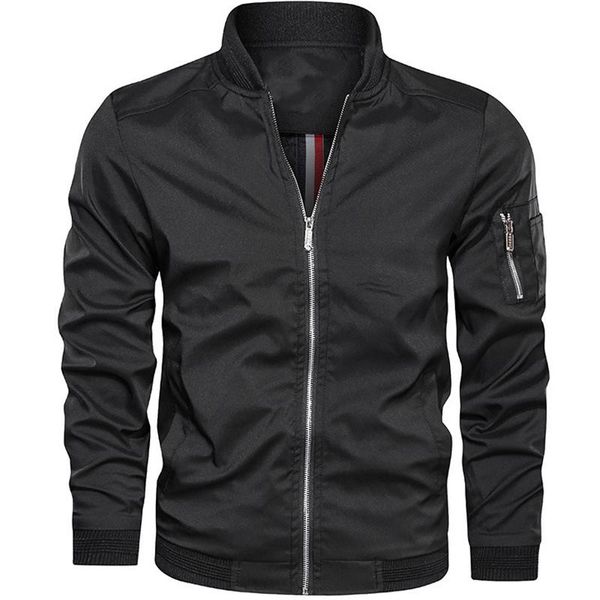 men's jackets fashion mens autumn jacket bomber casual flight brand men military coats windbreakers, Black;brown
men's jackets fashion mens autumn jacket bomber casual flight brand men military coats windbreakers, Black;brown
