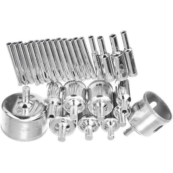 professional drill bits 28pcs/set diamond bit hollow hole saw 6-50mm for marble tile glass
professional drill bits 28pcs/set diamond bit hollow hole saw 6-50mm for marble tile glass