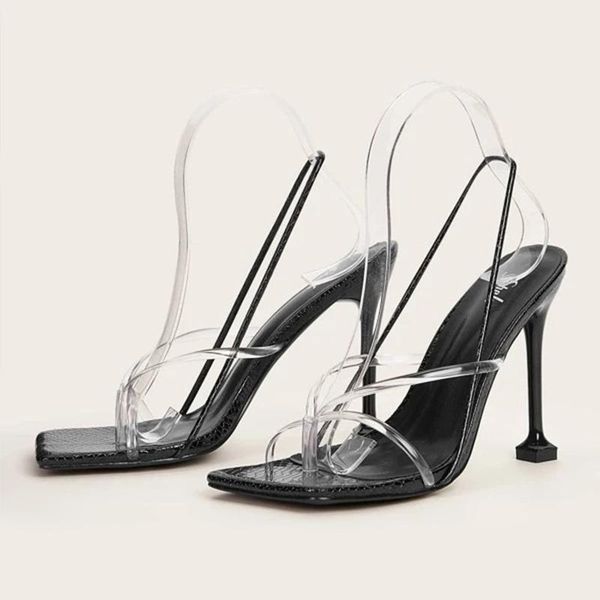 dress shoes 2021 women transparent super high heels sandals female summer party fashion ladies elegant solid footwear big size, Black
dress shoes 2021 women transparent super high heels sandals female summer party fashion ladies elegant solid footwear big size, Black