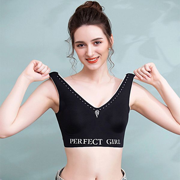 x1 latex underwear seamless comfort rimless bra laser punching breathable women's sports vest summer, Red;black
x1 latex underwear seamless comfort rimless bra laser punching breathable women's sports vest summer, Red;black