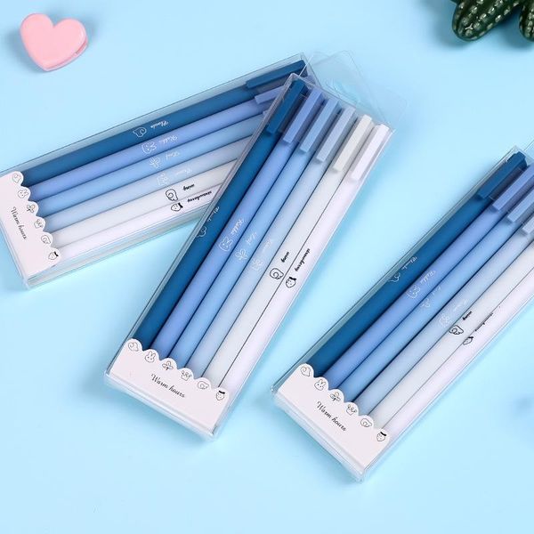 gel pens 6pcs/pack creative morandi pen set kawaii quick drying writing tool for student 0.5mm black ink stationery office supply
gel pens 6pcs/pack creative morandi pen set kawaii quick drying writing tool for student 0.5mm black ink stationery office supply