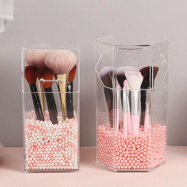 pearl clear acrylic cosmetic organizer makeup brush container storage box holder lipstick pencil boxes & bins
pearl clear acrylic cosmetic organizer makeup brush container storage box holder lipstick pencil boxes & bins