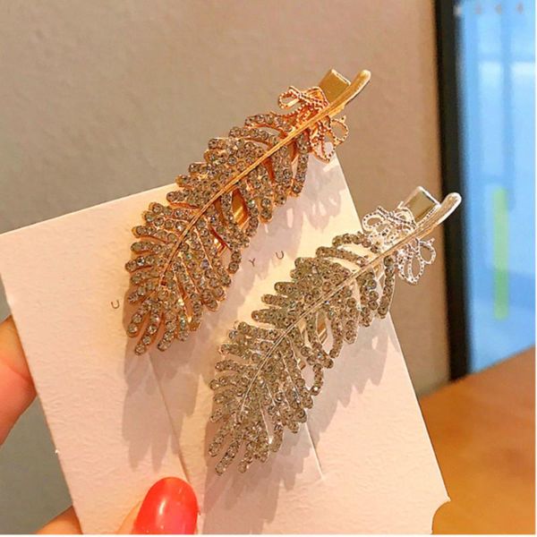 hair accessories lats rhinestone feather clip for women bangs headdress duckbill back of head korea headwear
hair accessories lats rhinestone feather clip for women bangs headdress duckbill back of head korea headwear