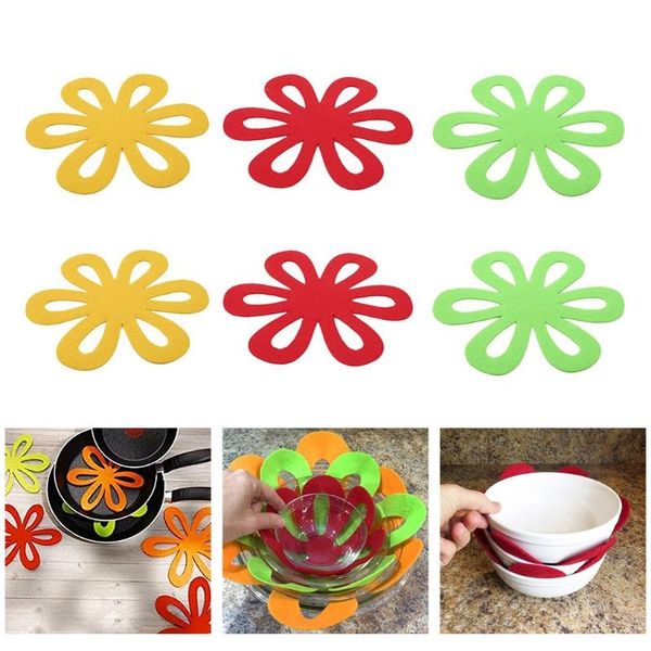 mats & pads 6 pcs pot pan placemats flower shaped cloth protector separator mat heat insulation pad m6ce
mats & pads 6 pcs pot pan placemats flower shaped cloth protector separator mat heat insulation pad m6ce