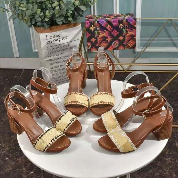 sandals lafite grass embroidery decro women genuine leather square heel shoes for desigenr peep toe 2021, Black
sandals lafite grass embroidery decro women genuine leather square heel shoes for desigenr peep toe 2021, Black
