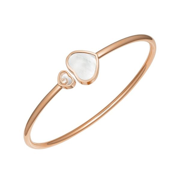 chop@ard / chopin 2021 new happy hearts love inlaid diamond open bracelet bracelet luxurys designers jewelry, White
chop@ard / chopin 2021 new happy hearts love inlaid diamond open bracelet bracelet luxurys designers jewelry, White