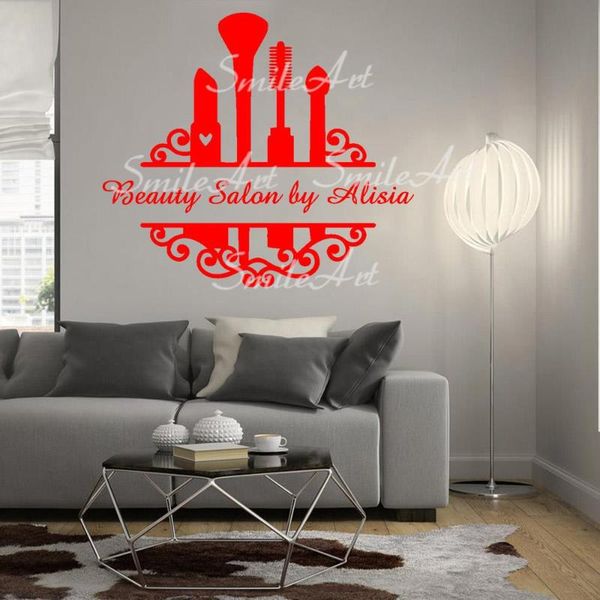 wall stickers beauty custom name salon decal removable mural poster for kids rooms decoration diy pvc home accessories
wall stickers beauty custom name salon decal removable mural poster for kids rooms decoration diy pvc home accessories