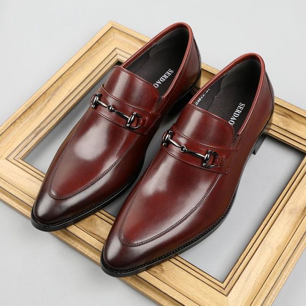 fashion black / tan mens business shoes genuine leather dress male formal wedding groom
fashion black / tan mens business shoes genuine leather dress male formal wedding groom