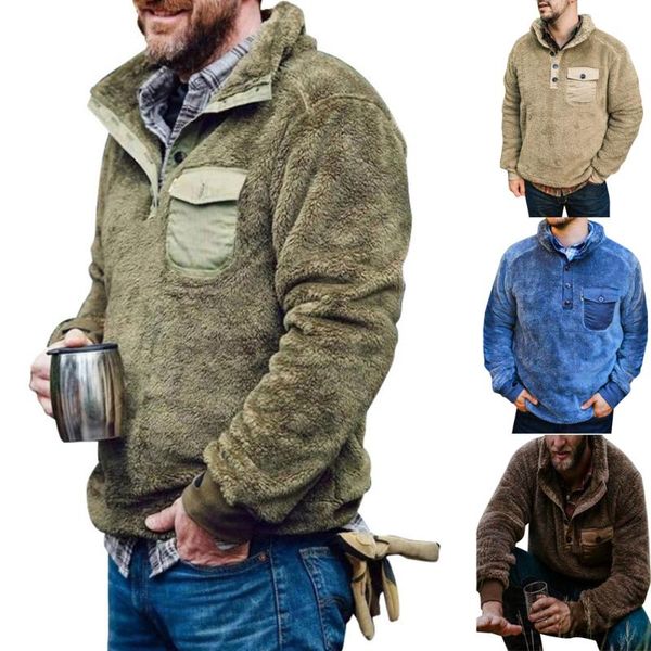 men's sweaters mens pullover jacket winter casual solid jumper coats clothes thicken warm sweatshirts pocket button long sleeve knitted, White;black
men's sweaters mens pullover jacket winter casual solid jumper coats clothes thicken warm sweatshirts pocket button long sleeve knitted, White;black