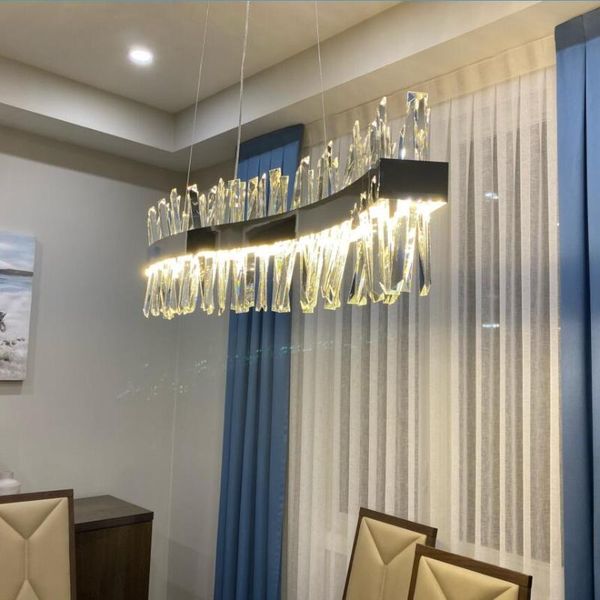 chandeliers modern crystal chandelier long led luster s shape stainless steel luxury lighting
chandeliers modern crystal chandelier long led luster s shape stainless steel luxury lighting