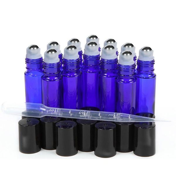 storage bottles & jars 12pcs 10ml essential oil roller empty cobalt blue glass with stainless steel roll on ball for perfume oils
storage bottles & jars 12pcs 10ml essential oil roller empty cobalt blue glass with stainless steel roll on ball for perfume oils