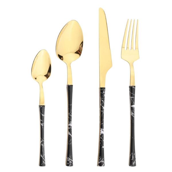 flatware sets dinnerware set 4/8/16/24/32 pcs marble handle stainless steel cutlery knife fork spoon dinner kitchen accessories
flatware sets dinnerware set 4/8/16/24/32 pcs marble handle stainless steel cutlery knife fork spoon dinner kitchen accessories