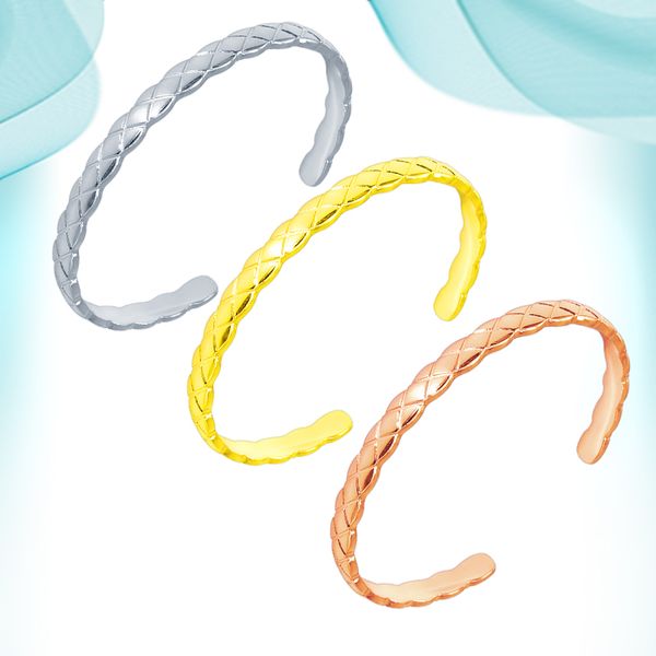 mesh prismatic cuff bangles luxury jewel glossy bright accessories paired bracelets friendship gifts exquisitely crafted women's office, Black
mesh prismatic cuff bangles luxury jewel glossy bright accessories paired bracelets friendship gifts exquisitely crafted women's office, Black