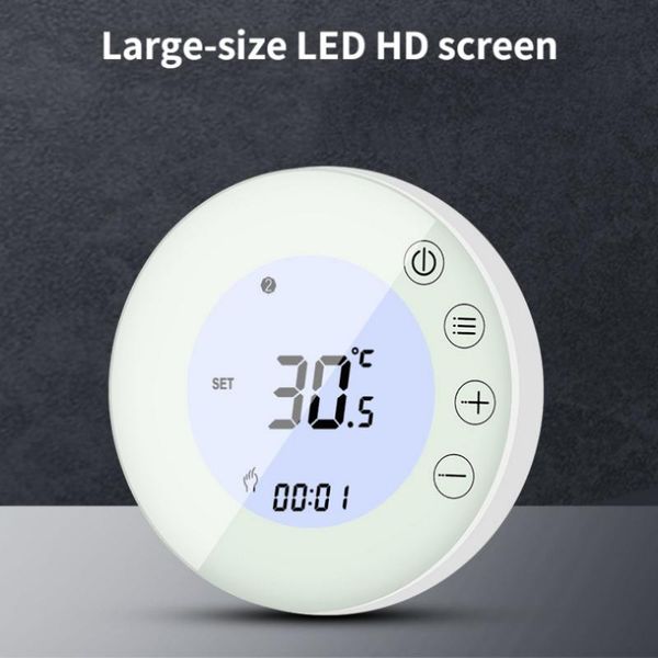 smart home control thermostat tuya wifi temperature controller for valve water/electric floor heating /gas boiler tools
smart home control thermostat tuya wifi temperature controller for valve water/electric floor heating /gas boiler tools
