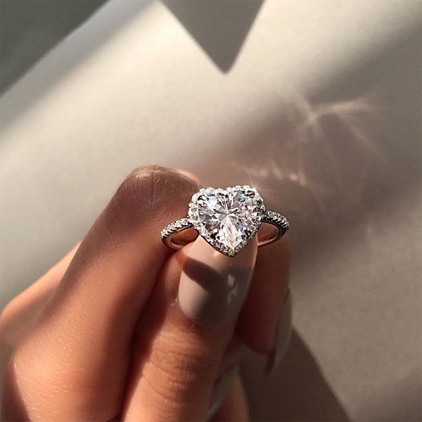 with side stones european and american cross-border fashion ol personalized alternative design engagement wholeheartedly open ring accessori, Silver
with side stones european and american cross-border fashion ol personalized alternative design engagement wholeheartedly open ring accessori, Silver