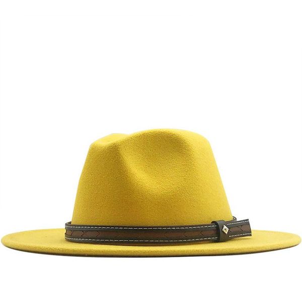 fashion men women wide brim wool felt hat formal party jazz trilby fedora with belt buckle yellow orange rosy panama cap hats, Blue;gray
fashion men women wide brim wool felt hat formal party jazz trilby fedora with belt buckle yellow orange rosy panama cap hats, Blue;gray