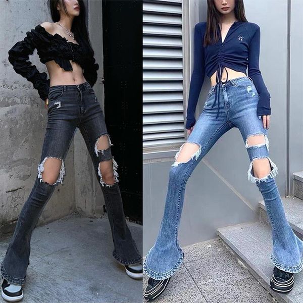 women's jeans fashion high waist ripped 2021 fall flared pants xs elastic women trousers clothing, Blue
women's jeans fashion high waist ripped 2021 fall flared pants xs elastic women trousers clothing, Blue